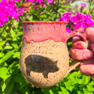 Homestead Collection Pig Mug